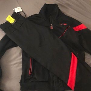 TMC Jump Suit Black/Red
